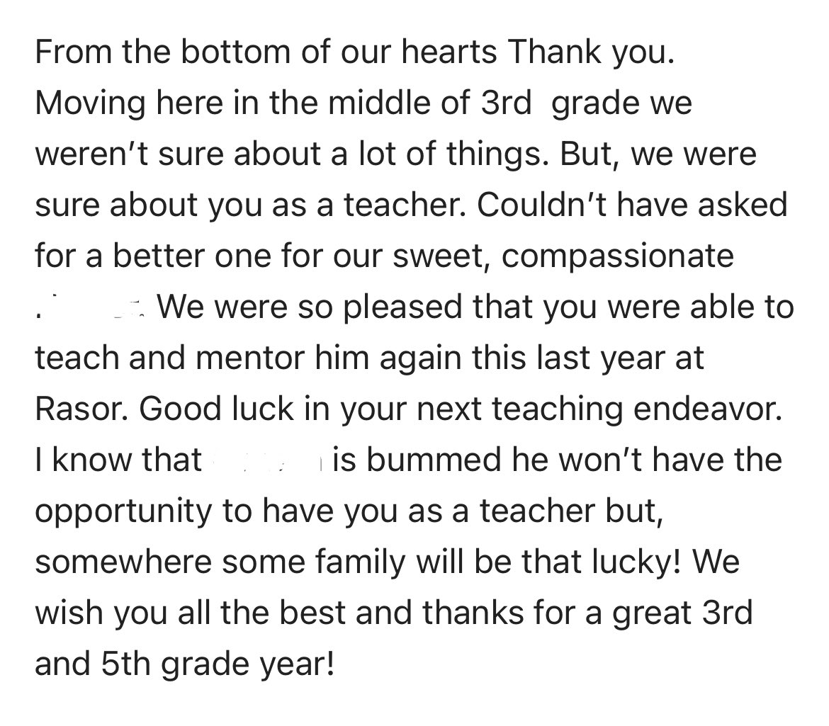 phoebeylim's tweet photo. Wrapped up my last fifth grade celebration at Rasor with the best team last night. I woke up feeling so teary eyed realizing how much I’m going to miss these kids and their amazing families❤️ But like I told the kids, Rasor will always have a home for them (&amp; me!) here. https://t.co/n3plwnn2ZA