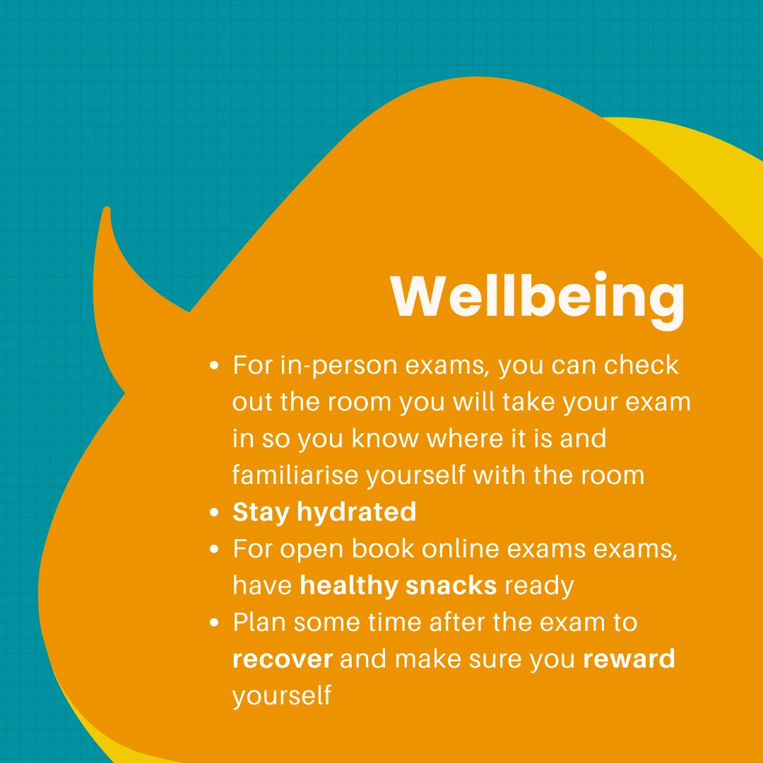 surreylib's tweet photo. How can I prepare for my exams? Read through some of the exam tips from the Learning Development team and take a look at the SurreyLearn module for more information: https://t.co/hBCI3d3Vpj
#SurreyLib #SurreyLibLearning #UniofSurrey #SurreyUni https://t.co/qNUHIm3XB6