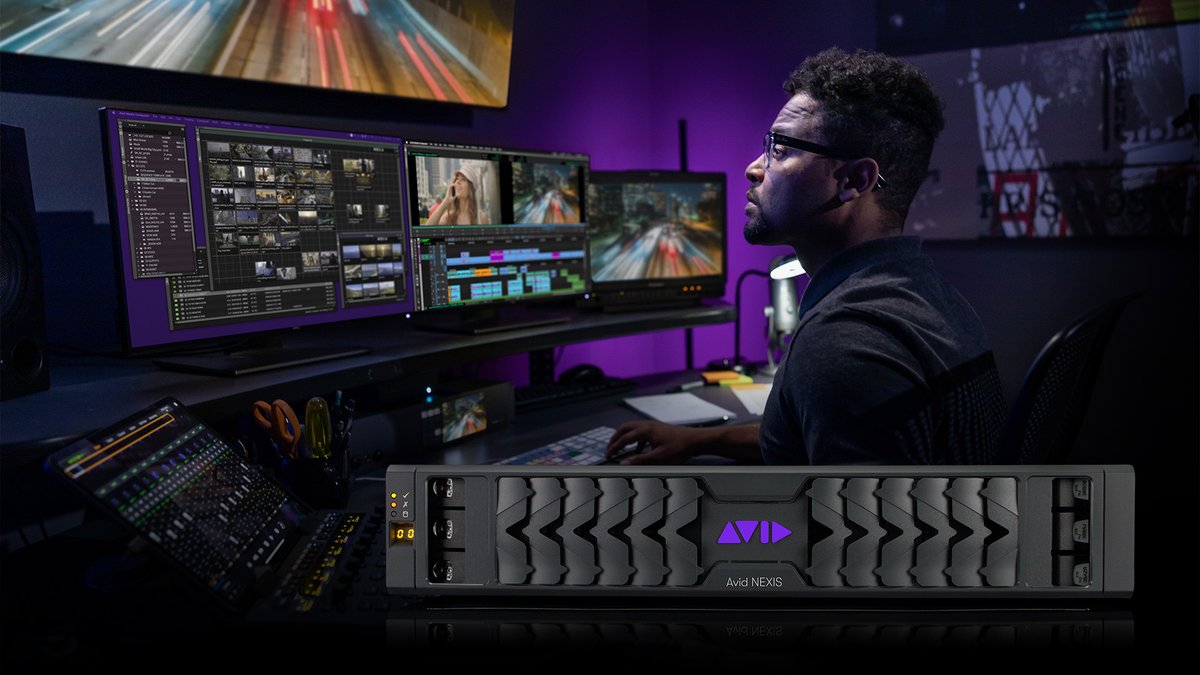 MediaComposer's tweet photo. Avid has cloud-enabled subscription options for Avid NEXIS shared media storage? Why, yes we do!

▶️ https://t.co/PZOOU5ndGv

#avid #subsciptions #avidnexis #sharedstorage #mediastorage #cloud #mediaworkflows #collaboration #postproduction #videoserver https://t.co/u0HbqND12O