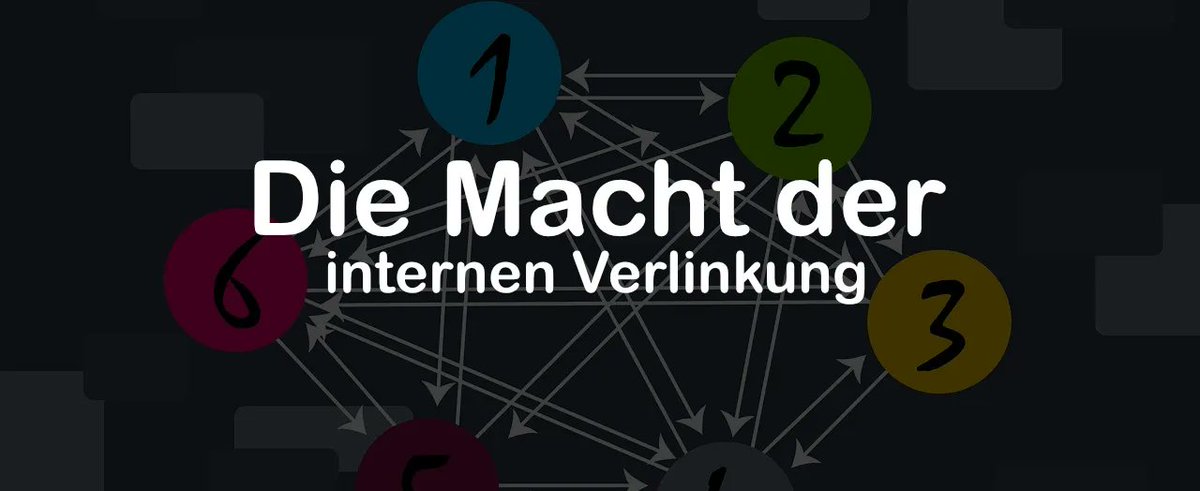 AndreasHecht_HH's tweet photo. Interne Verlinkung optimieren für bessere Rankingpositionen https://t.co/VDLATVA65Q #SEO https://t.co/uW4MRbxGXg