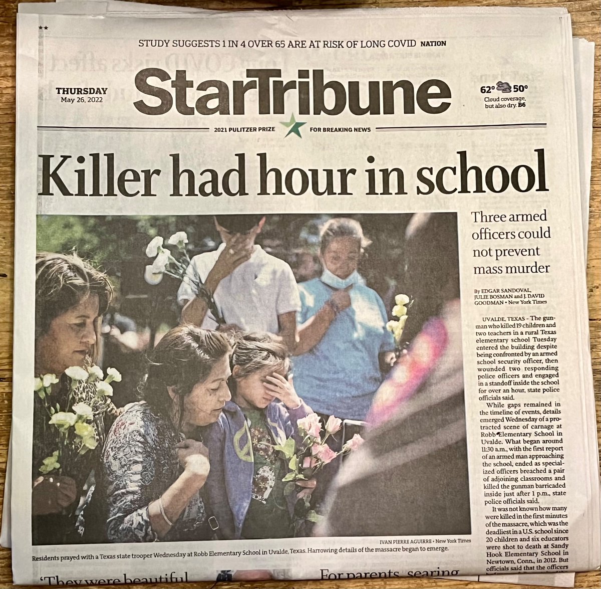 chris_steller's tweet photo. This headline gets it across https://t.co/V60BynFHKt