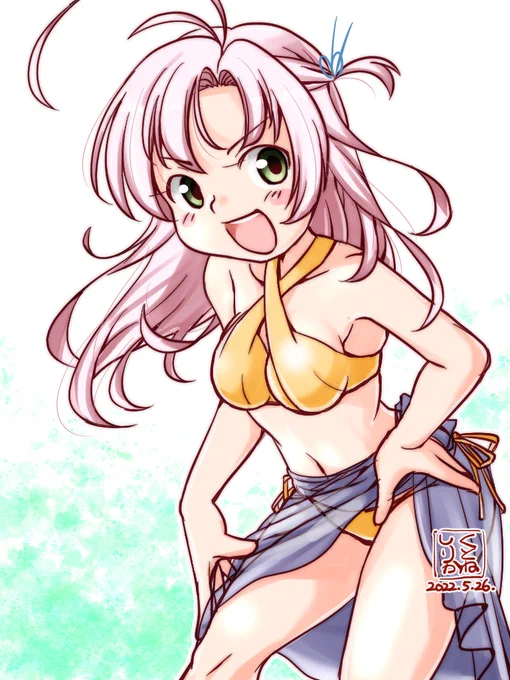【艦これ】
ほう…衣笠さんの水着modeですか…
(※妄想rkgk) 