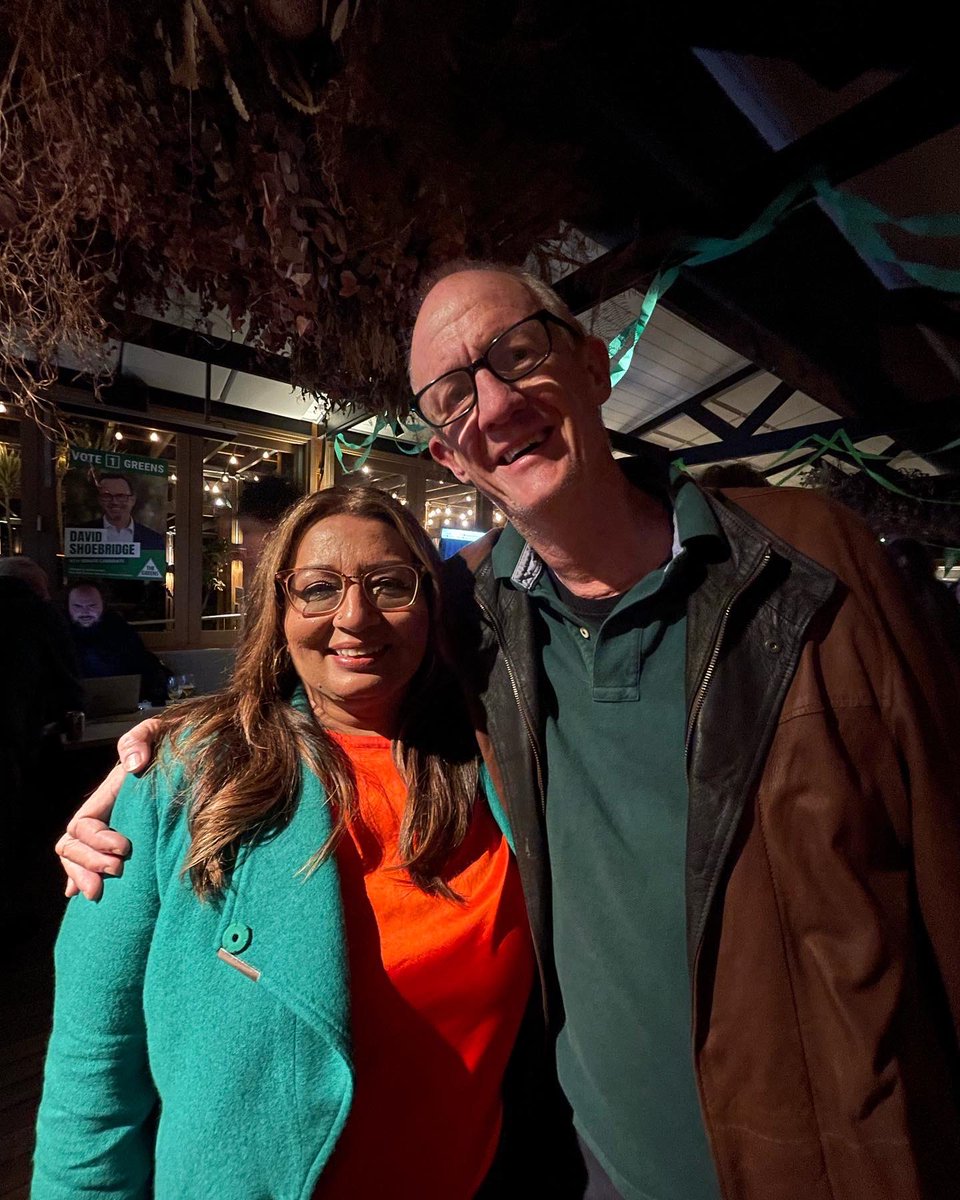 What a great honor to call <a href="/MehreenFaruqi/">Mehreen Faruqi</a> a friend. The <a href="/AusGreensParty/">AusGreens</a> and the independents in the <a href="/AboutTheHouse/">Australian House of Representatives</a> will change the conversation - by at least having a respectful inclusive conversation. #AusPol2022 #AusVotes2022
