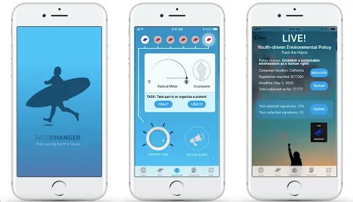 #OrgsWeLove: <a href="/kidssaveocean/">Kids Save Ocean</a> is working with students to develop the FateChanger app, which intends to change the way kids participate in the world and interact with decision-making leaders, so they can have a real say in what happens to the environment. 

kidssaveocean.com