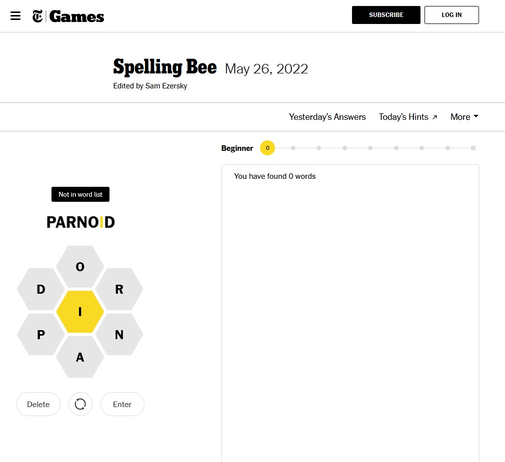 isol8d_incident's tweet photo. @JimWickey "Not in word list"? Pretty lame, New York Times https://t.co/Ia7hzYeaq9