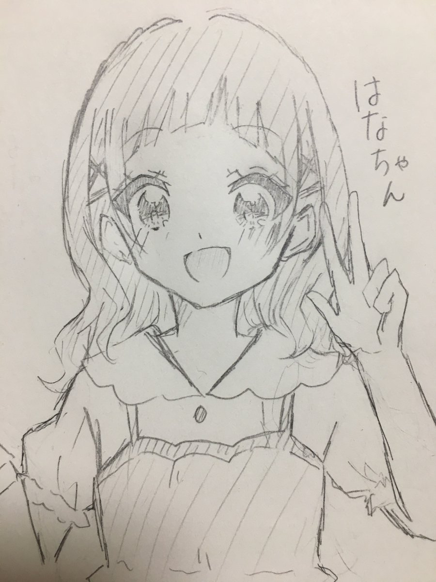 テスト勉強中のラクガキ 
ハグプリメンツ描くの楽しい‼︎ 