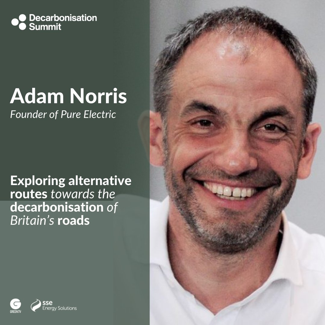 Decarbonisation Summit (@decarbsummit) on Twitter photo Adam Norris is the Founder of <a href="/pureelectric_uk/">Pure Electric</a> Limited, a leading #emobility business who are working to revolutionise #urbantravel with cutting edge #escooters and #ebikes.
Get your free online pass to the #Decarbonisation Summit 2022 now - bit.ly/38w7WpW Adam Norris is the Founder of <a href="/pureelectric_uk/">Pure Electric</a> Limited, a leading #emobility business who are working to revolutionise #urbantravel with cutting edge #escooters and #ebikes.
Get your free online pass to the #Decarbonisation Summit 2022 now - bit.ly/38w7WpW