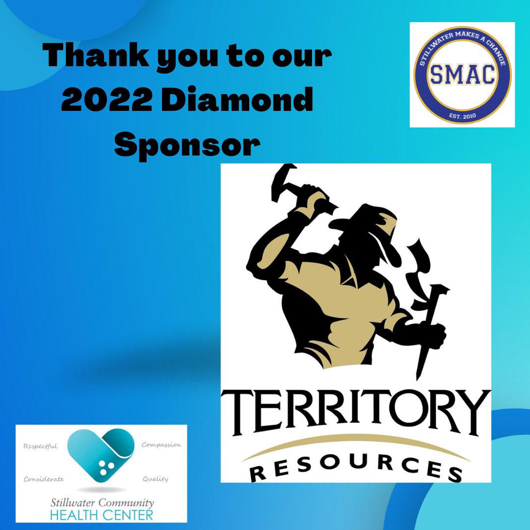Thank you to Territory Resources for your continued support of SMAC! We are so grateful!