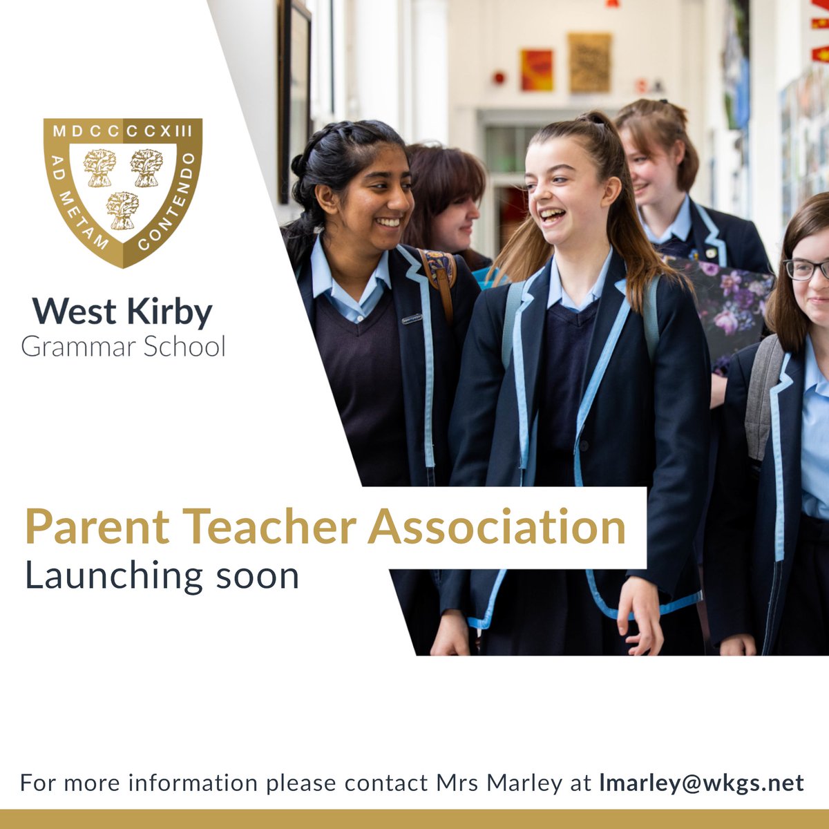 West Kirby Grammar School (@westkirbygs) on Twitter photo NEW OPPORTUNITY: We are looking to launch a new Parent Teacher Association (PTA) at #WKGS. If anyone is interested in getting involved, or wants to know more, please get in touch with Mrs Marley at lmarley@wkgs.net
#WKGSCommunity NEW OPPORTUNITY: We are looking to launch a new Parent Teacher Association (PTA) at #WKGS. If anyone is interested in getting involved, or wants to know more, please get in touch with Mrs Marley at lmarley@wkgs.net
#WKGSCommunity