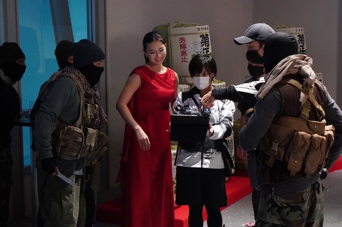 lauren tsai filming game of spy! 💃🏻#ローレンサイ