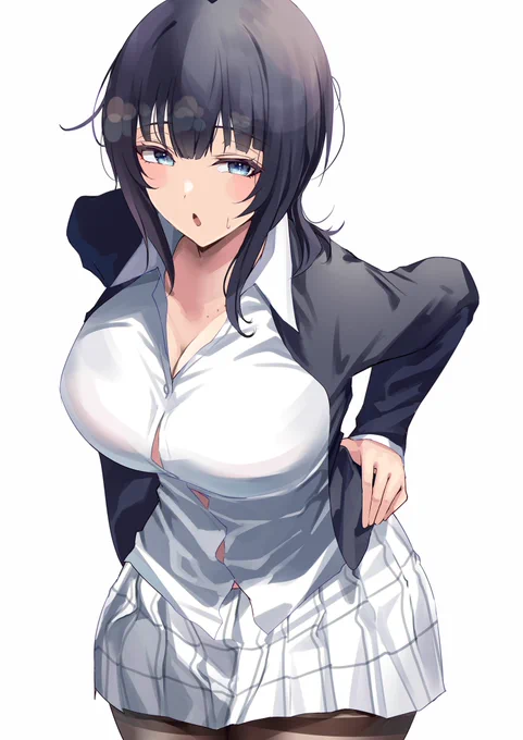 暑くなってきた果林ちゃん 