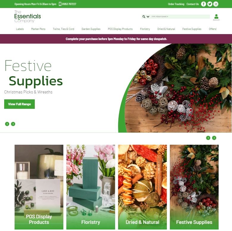 Essentials_Comp's tweet photo. NEW WEBSITE ON IT's WAY

Whilst we upload and finalise a few things our website will be off line.

Sorry for any inconvenience caused but we will be back on line later today. https://t.co/4258B70EdX