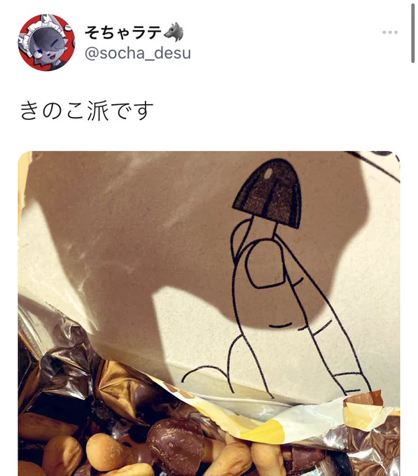 きのこ派です😡 