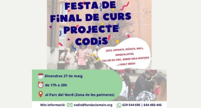 Aj_Sabadell's tweet photo. #NOTÍCIA ➡️ El projecte comunitari CODIS celebra els seus 5 anys amb una jornada festiva

📌 Més informació: https://t.co/I20Fb4qHKh

#Sabadell #RumbalFutur #ProjecteCodis https://t.co/HM7q8ihbFF