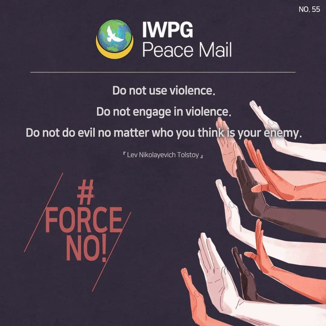 MSLim37099136's tweet photo. IWPG Peace Mail No.55
IWPG 피스메일 제55호
#세계평화 #평화 #피스 #전쟁종식 #peace #세계여성평화그룹 #평화문화 #DPCW #iwpg #WeAreOne #위아원 #평화실현 #NoWar #ForceNo https://t.co/3ubkaLKhb2