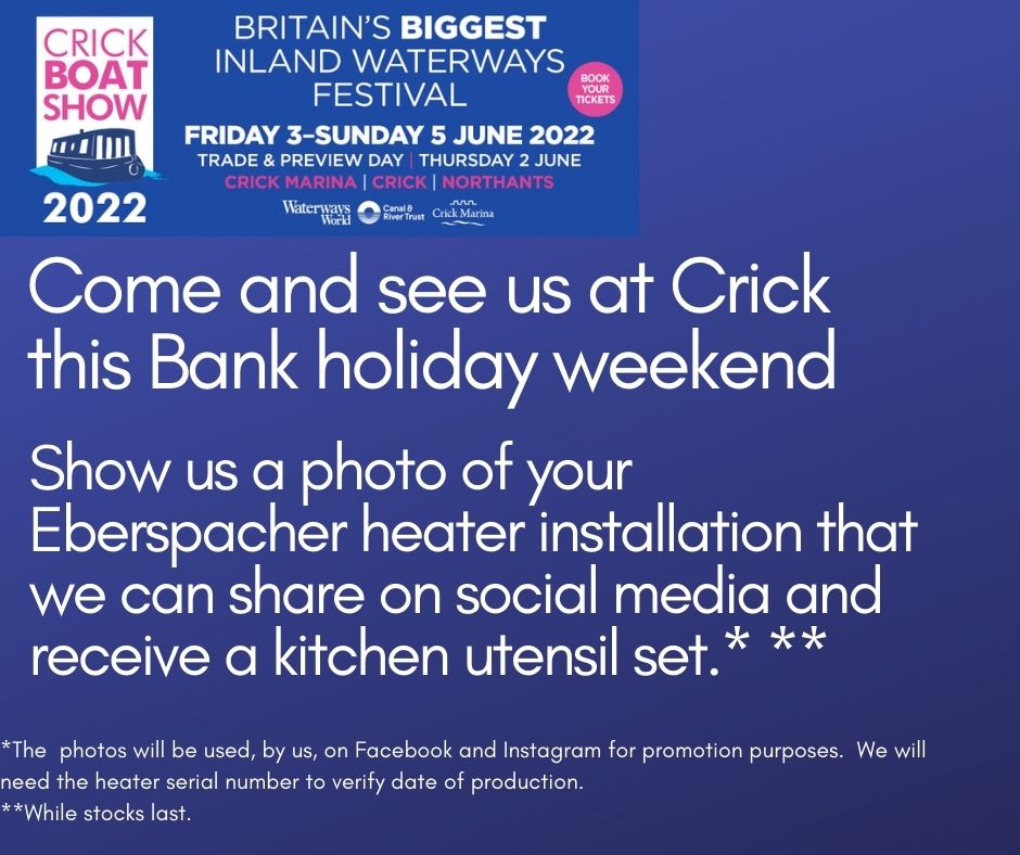 We're heading up to Crick this bank holiday
