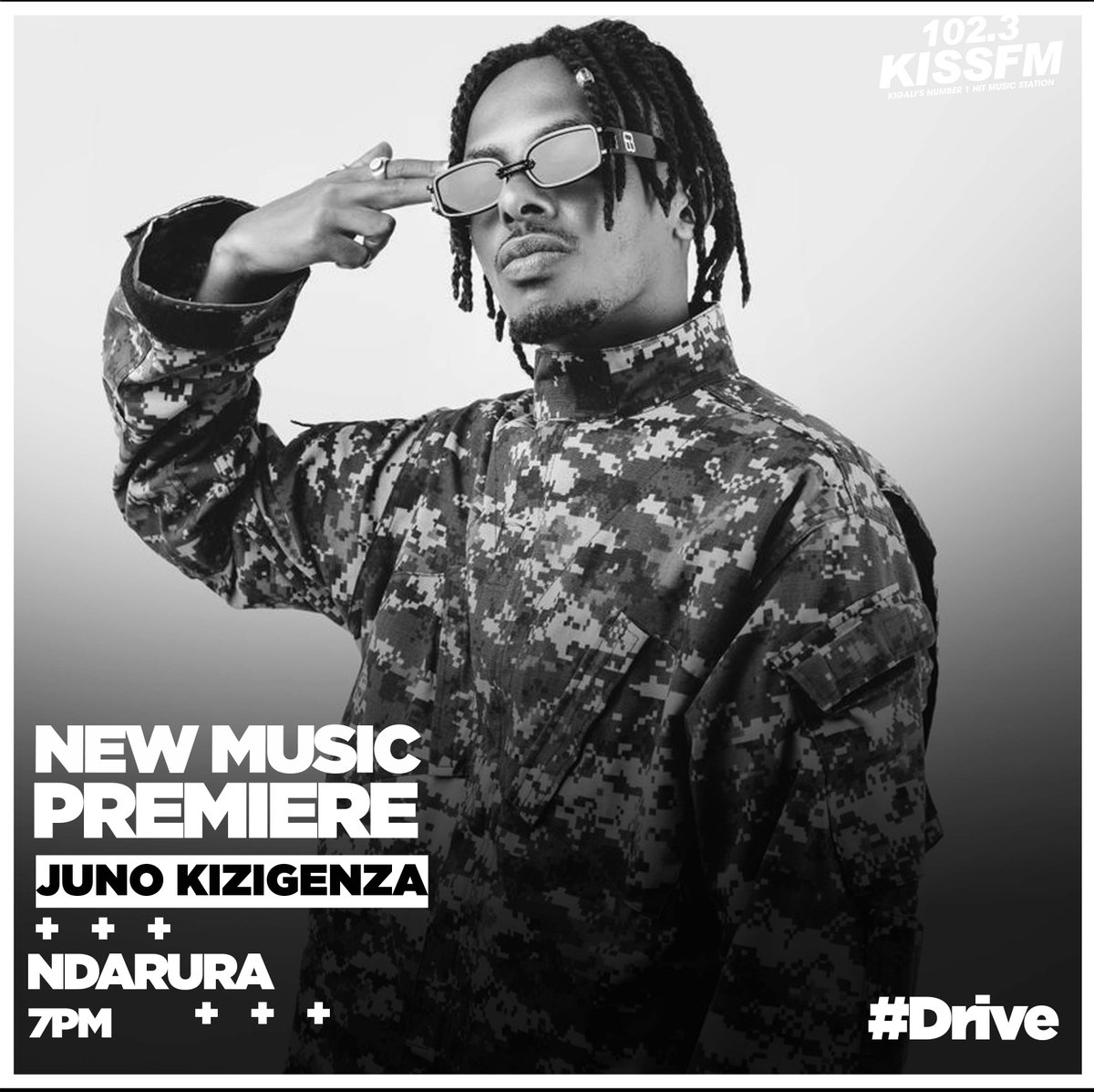 1023KISSFM's tweet photo. Another one #Huha🔥 @junokizigenza Will be Live on #KissDrive Premiering his new song #Ndarura https://t.co/klfFx3bQuj