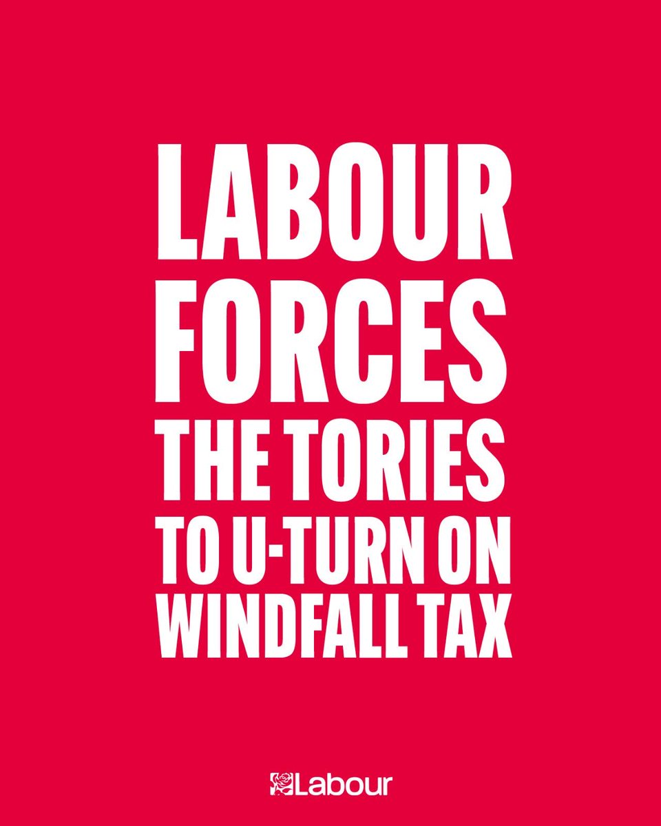 patmcfaddenmp's tweet photo. 1) They adopted our idea.
2) They have made all the Tory MPs sent out to defend the Govt’s position and argue against windfall tax look like fools (again).
3) Because the Government is so chaotic this will keep happening. https://t.co/sExlEAZ0p3