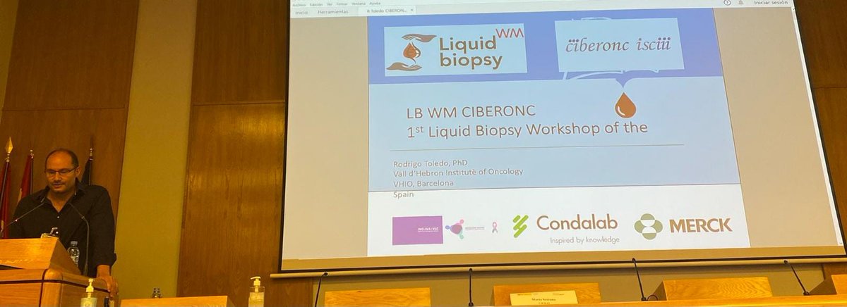 BioInn_CIEMAT's tweet photo. Hoy y mañana se celebra en nuestro centro @CIEMAT_OPI el primer Workshop del Liquid Biopsy Work Module del @CIBERONC. En su página web https://t.co/M7EKHTaW5H está toda la información del trabajo que llevan a cabo. https://t.co/n0nDsVgIKR