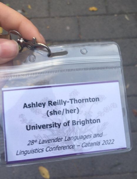 I had an amazing time at #LavLang28 where I heard so much about the amazing research everyone is doing and now want to start so many projects

Can’t wait to hopefully attend next year <a href="/Lavlang/">Lavender Languages @lavlang.bsky.social</a>
