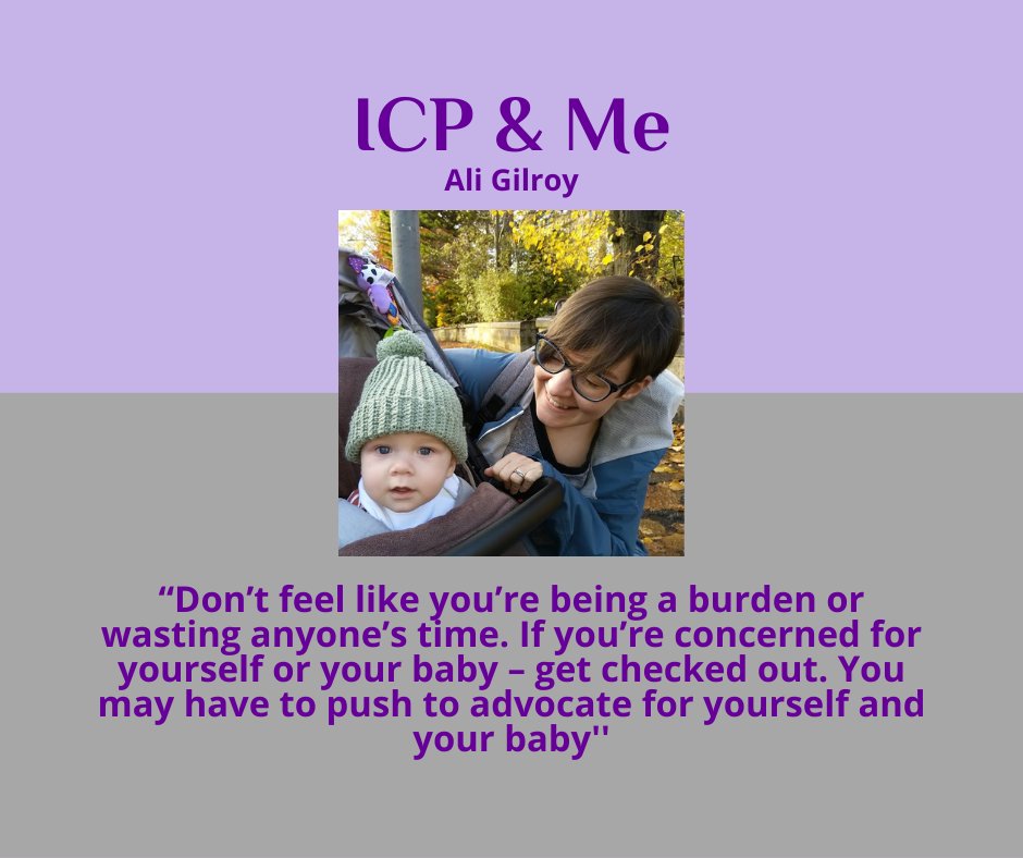 ** ICP & Me **

Ali has kindly shared her experience of being diagnosed with ICP after itching at 34 weeks. You can read her story in full here (bit.ly/3LvGbLA). 

A huge thank you to allthingswords.co.uk #IntrahepaticCholestasisofPregnancy #LittleItches #BileAcid