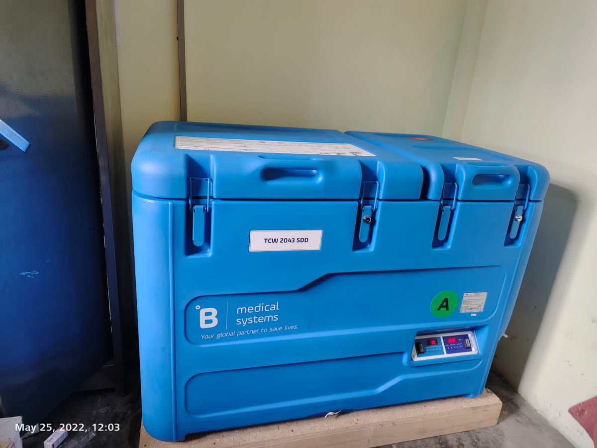 meghalayahealth's tweet photo. #BMedicalSystems, a Luxembourg-based company Commissioned a Solar DirectDrive Vaccine Refrigerator @ Mawlynrei SC #EastKhasiHills. Her Excellency Ambassador of Luxembourg graced the occasion. Shri Pyniaid Sing Syiem MLA, District Health Officials, headmen etc. were also present https://t.co/fkTR8Kk5Bb