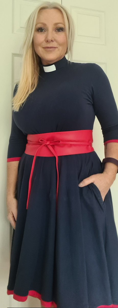 RevMthrSamantha's tweet photo. #JubileeCelebration #CollectiveWorship in my @collared_ dress! https://t.co/UZhWvQaWLv