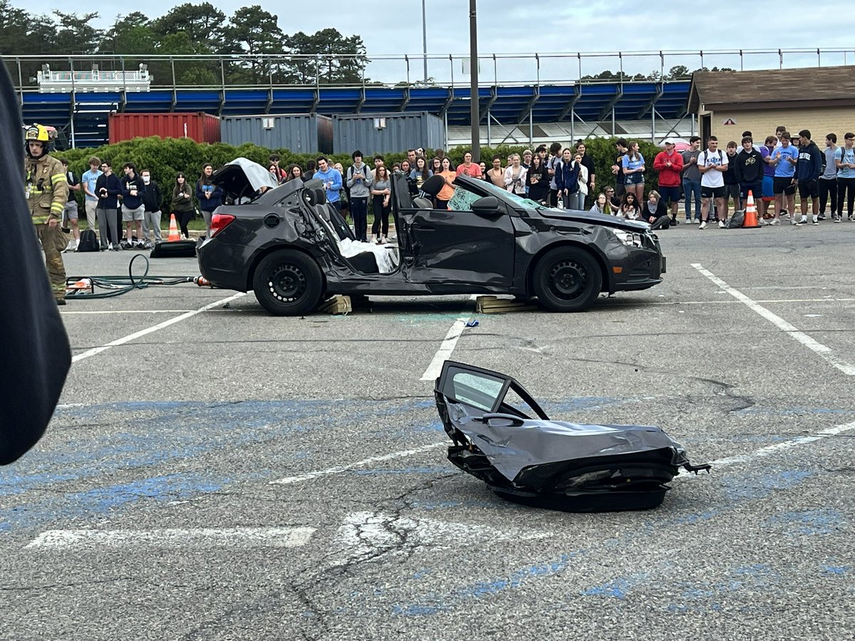 Today was a very impactful morning!! Let’s please make sure we have a safe prom tomorrow night! Thank you to the Medford Police, EMS, Fire, &amp; everyone who made this assembly possible!
