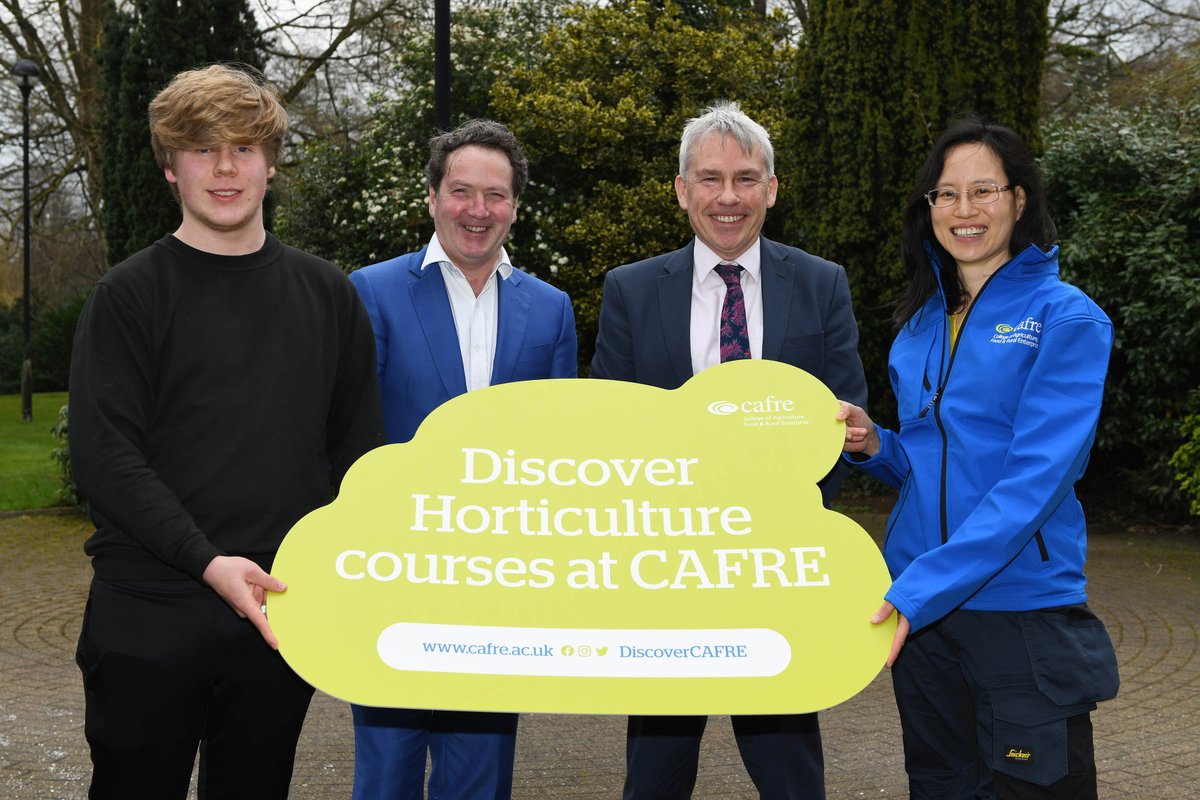 Are you interested in a career in #Horticulture? Find out about the the opportunities a career in #horticulture at <a href="/DiscoverCAFRE/">CAFRE</a> Greenmount Campus. More info: daera-ni.gov.uk/news/grow-your…