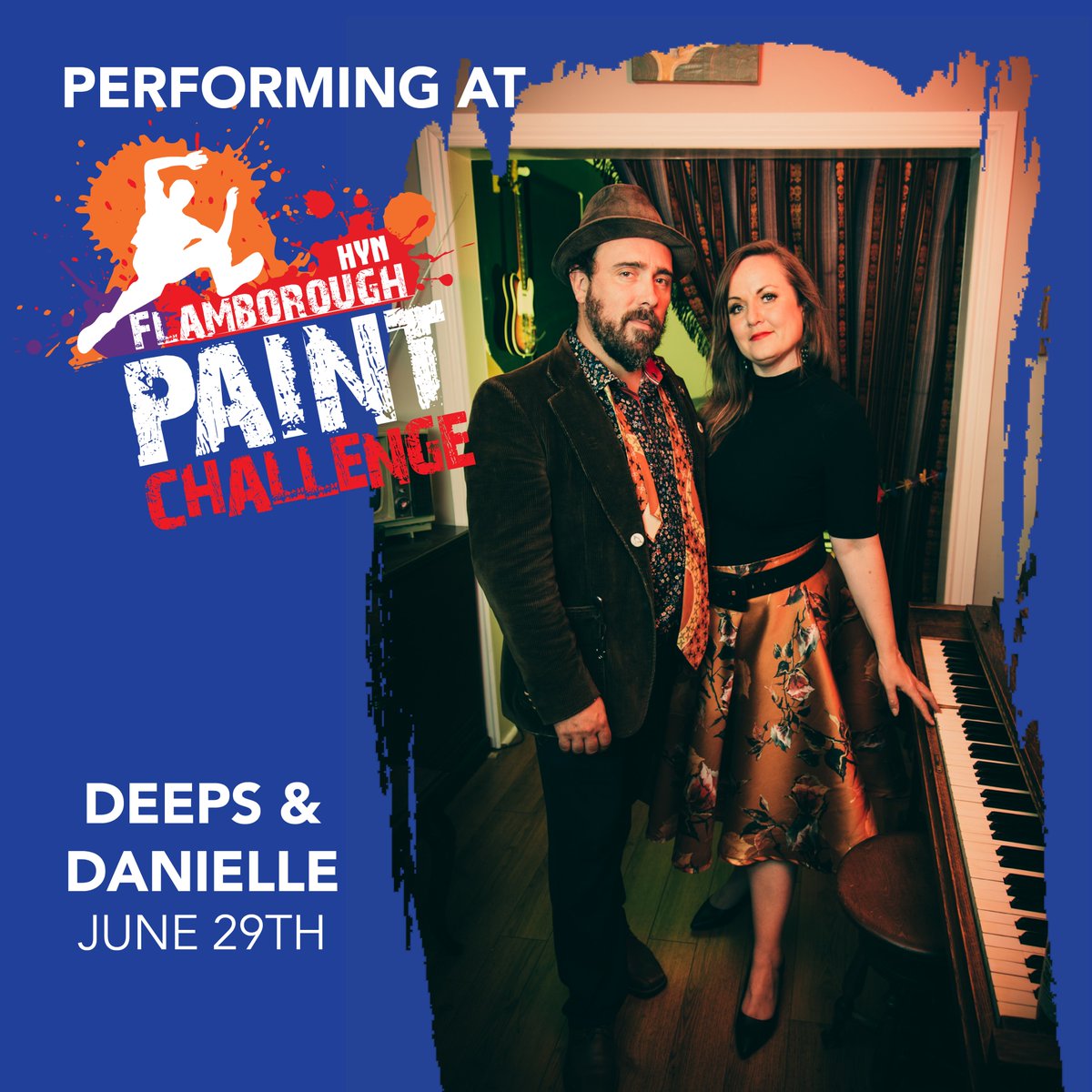 HealthyYouthNe1's tweet image. Music spotlight 🎵 Deeps and Danielle will be performing at the Flamborough Paint Challenge! 🎹
Learn more about Deeps at deeps.ca

Entertainment will run from 3-8pm on June 29th during the event 🎤
Register for the Challenge at healthyouthnetwork.ca/register/ ✅