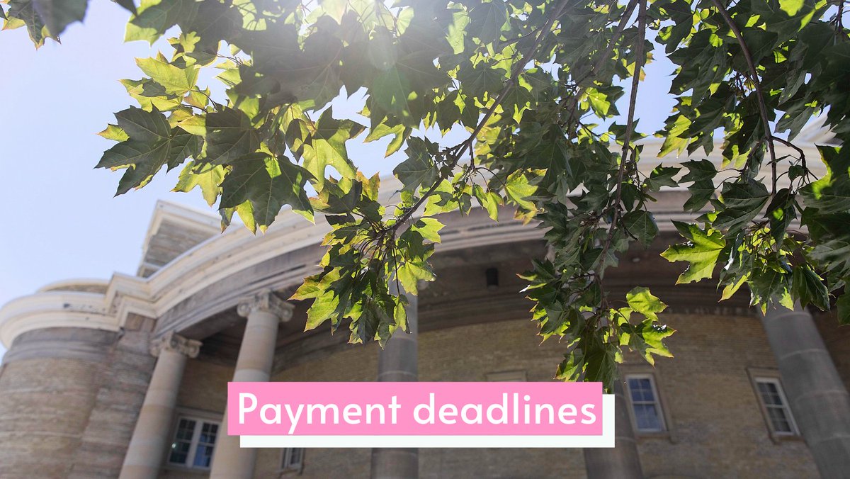 WoodsworthReg's tweet photo. ๐May 31 is the deadline to pay the remainder of your summer session fees.
๐June 15 is the first monthly service charge billing date for any unpaid summer session fees.
Learn more: https://t.co/BdbktCmJEZ
#UofT #Woodsworth #ArtSci #UofTBound #Fees #deadline #interest https://t.co/rTBs5TKCXu