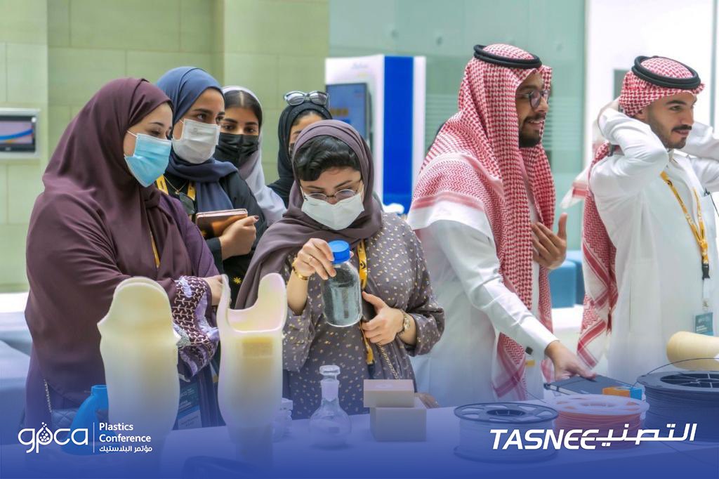 TASNEEHQ's tweet photo. Snapshots of some students sponsored by TASNEE participating in #GPCALeaders of Tomorrow program, which attracted students from across the GCC to learn about the benefits of pursuing a career in the chemical industry.
#GPCAPlastics https://t.co/usd2V8ouYw