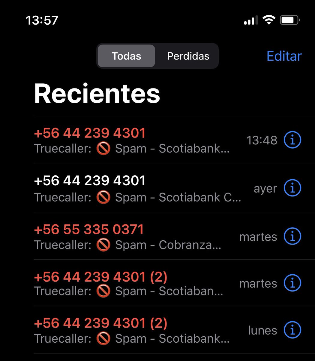Keld0r's tweet photo. Hola @Scotiaayuda_CL no creen que es mucho el spam? https://t.co/Jws9KuUezN
