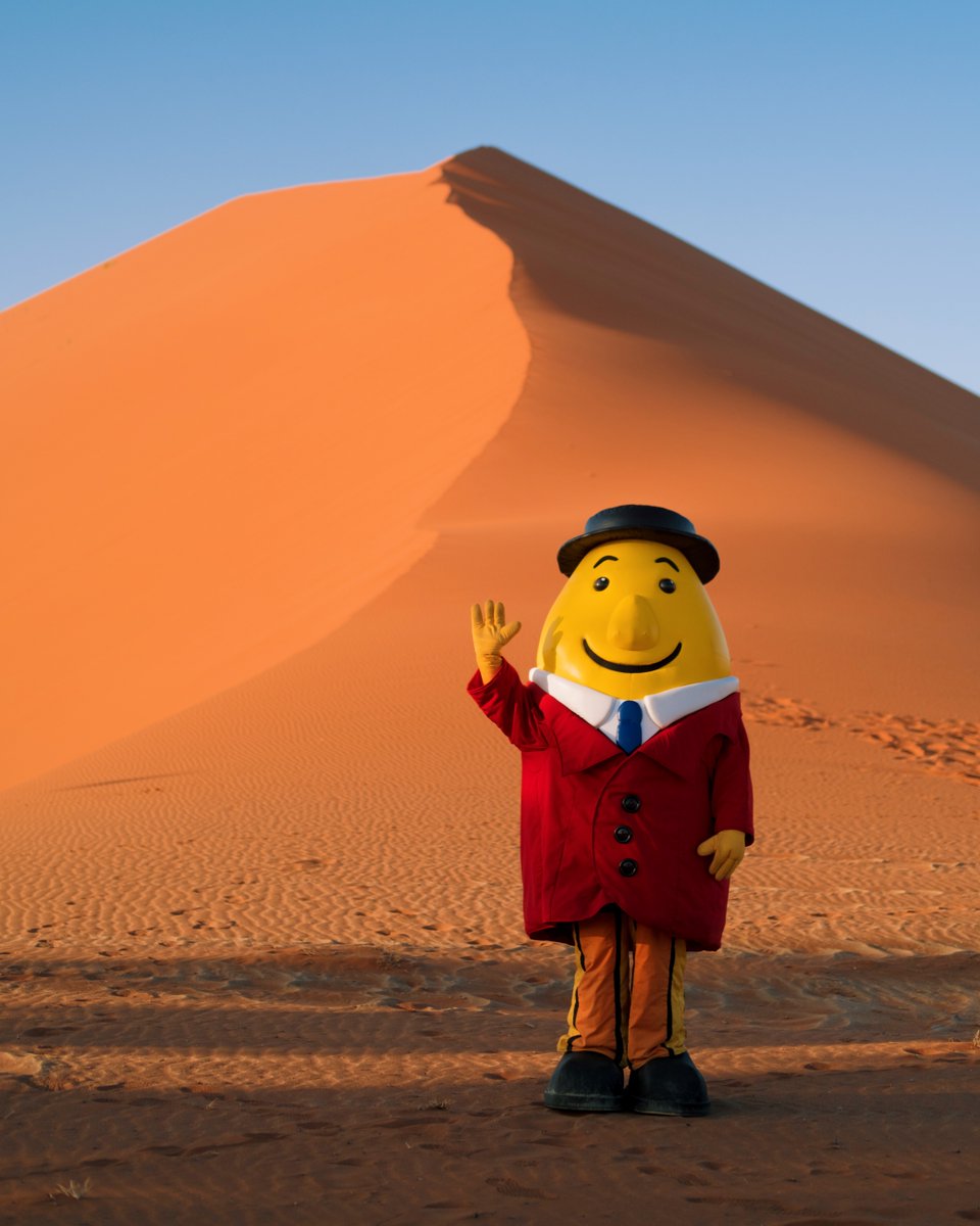 MrTaytoIreland's tweet photo. How you dune? 😉
#MrTaytosBucketList #Dune45 #Namibia https://t.co/U4gRnLQz7F
