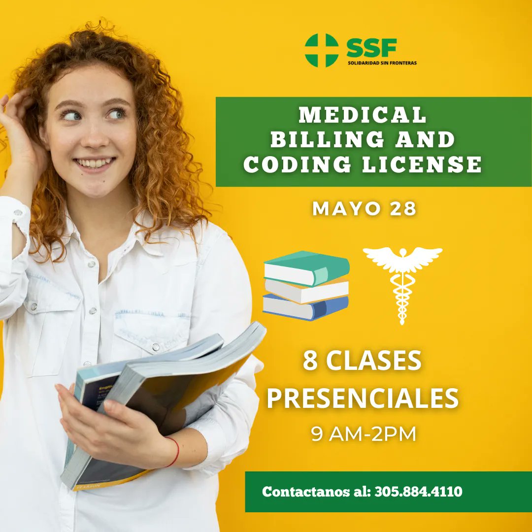 SSFHelp's tweet photo. Este Sábado 28 de Mayo, iniciaremos un nuevo entrenamiento presencial para CBCS.
El programa comprende 8 Clases presenciales todos los Sábados.
Contactanos a info@ssfhelp.org un asesor se comunicara con usted para ayudar con el proceso https://t.co/FtdiMfLCaz