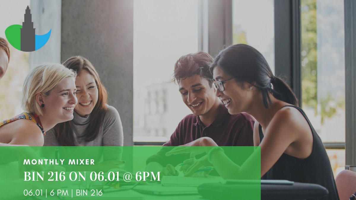 What are you doing on June 1 @ 6 pm? We think you should come to our Monthly Mixer at BIN 216!

We are glad you agree! 

Register here: hubs.ly/Q01cc2Z70

#Cleveland #Events #DowntownCLE