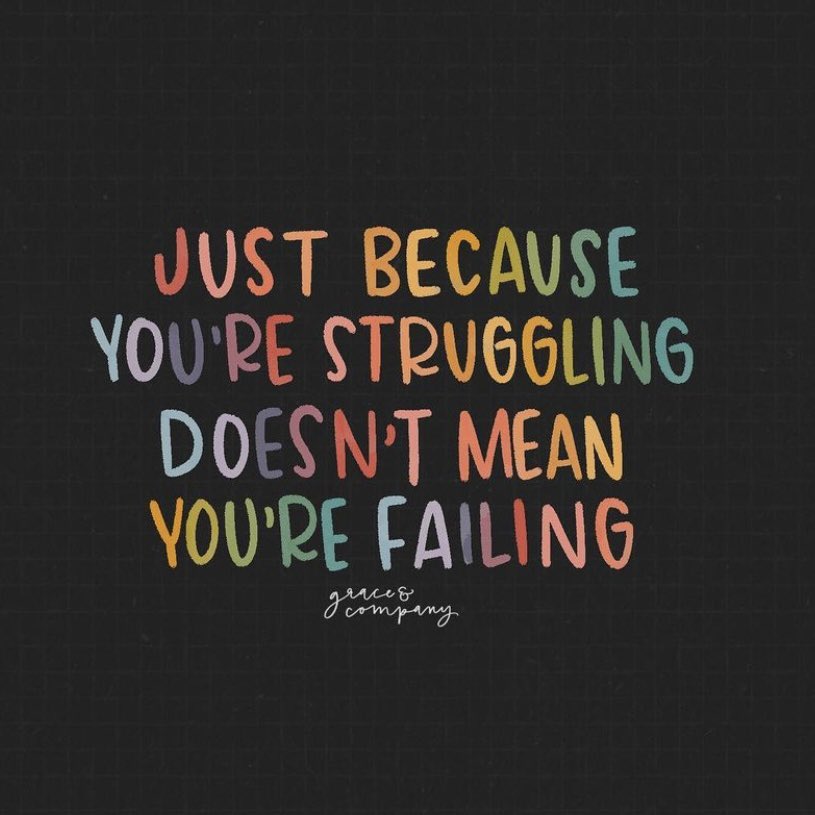 actionhappiness's tweet photo. Hold on to hope 🌈 Just because you’re struggling doesn’t mean you’re failing

Image: https://t.co/sUHXcC89s7 https://t.co/u4AjfN0B9P