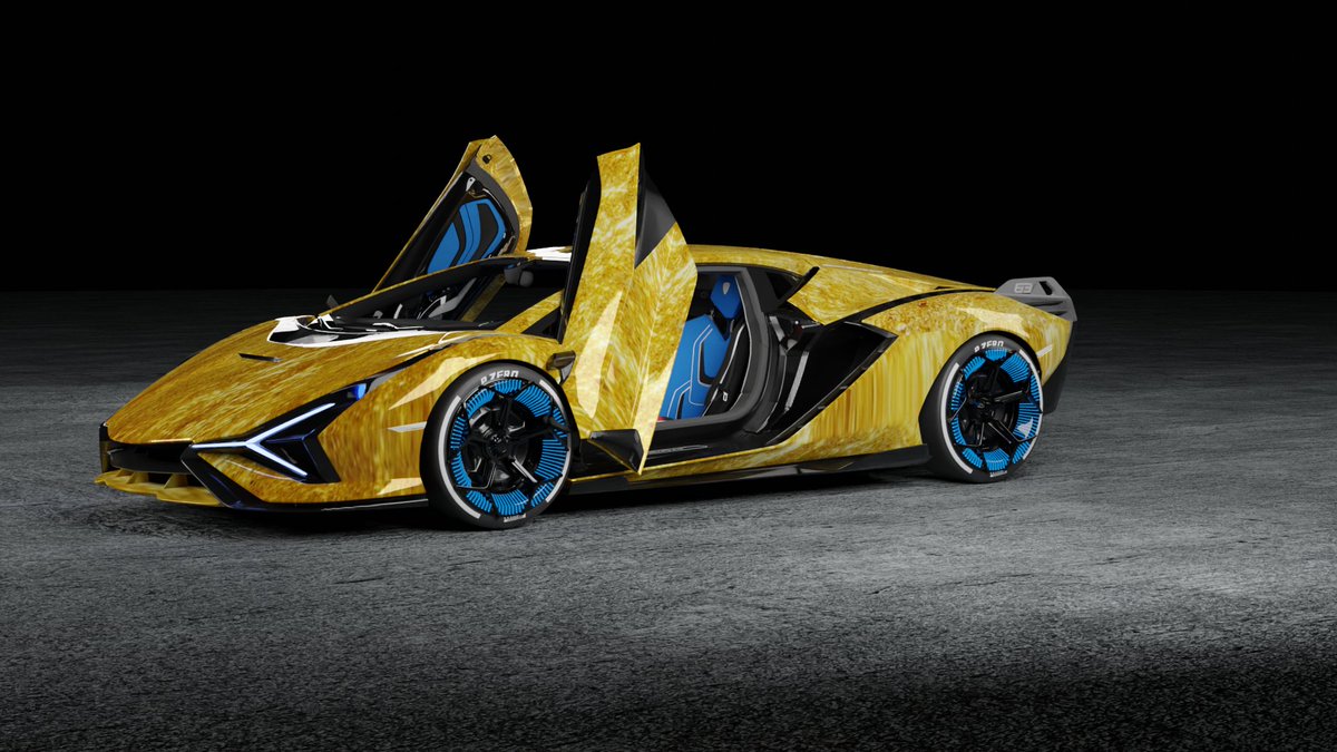 Lambo X Apes tweet media