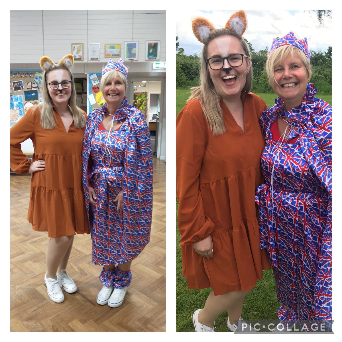 Queen and her Corgi x partner in crime and my rock in the classroom 👑❤️ <a href="/walton_primary/">Walton C of E Primary</a> #teamwork