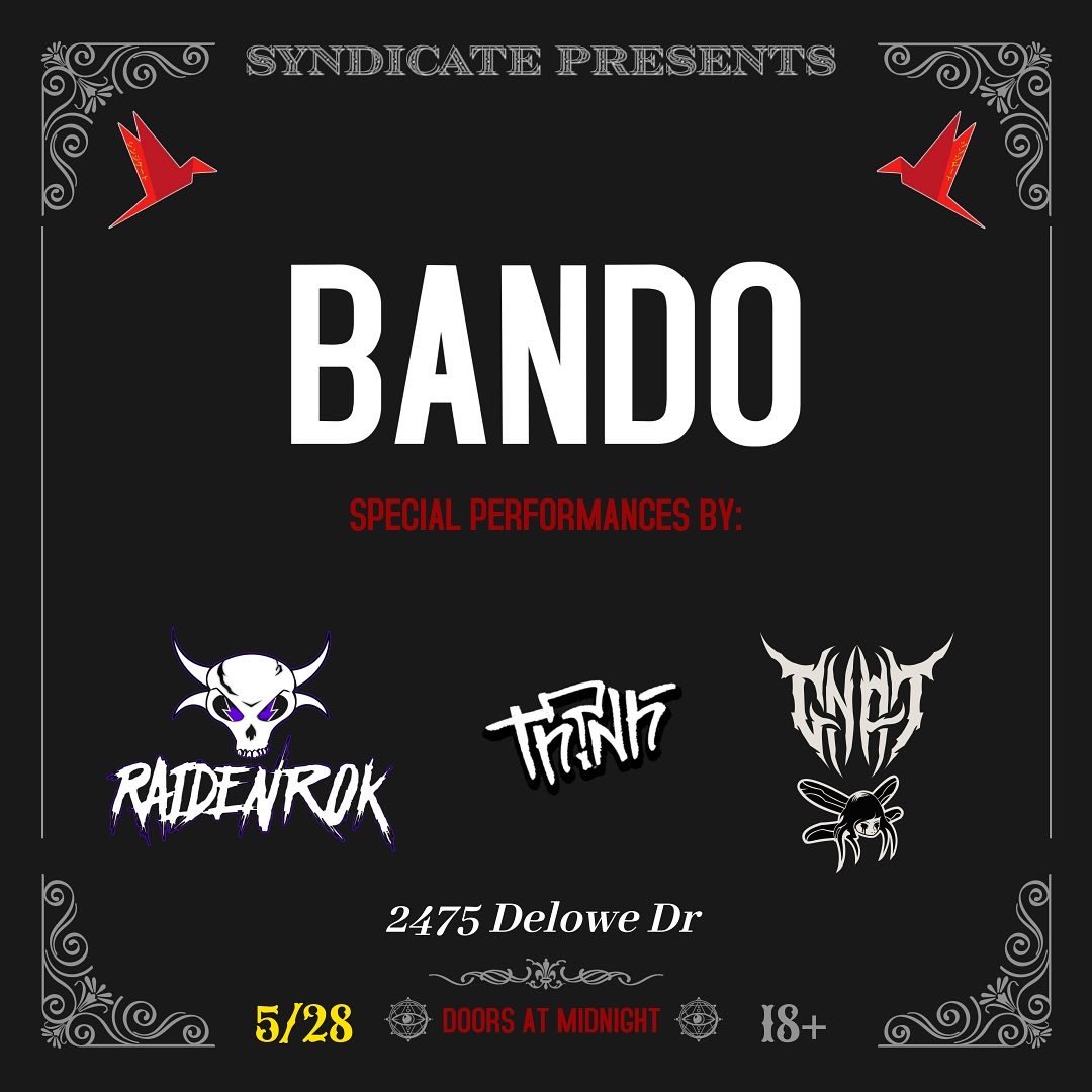 Raidenrok_Music's tweet photo. 🚨SHOW ALERT🚨 

Yo #Wolfpak!!

Come catch me making my Syndicate debut THIS SATURDAY 5.28!

🎟: link in bio 

Let’s get weird with the beard!
⚡️⚡️

#SyndicatePresents #OnlyFam https://t.co/t7l5aQxtBW