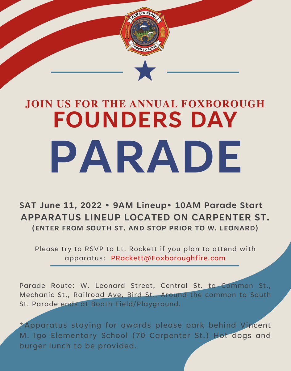 Please join us for Founders day