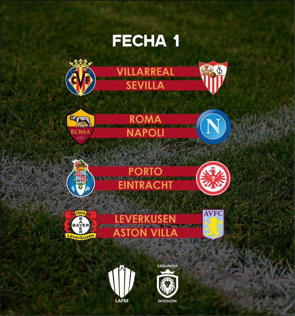 LAFMOficial's tweet photo. ¡Los encuentros de la primera fecha que comienza mañana!

Estamos listos ✅

#LAFM https://t.co/WOpCvaWR6W