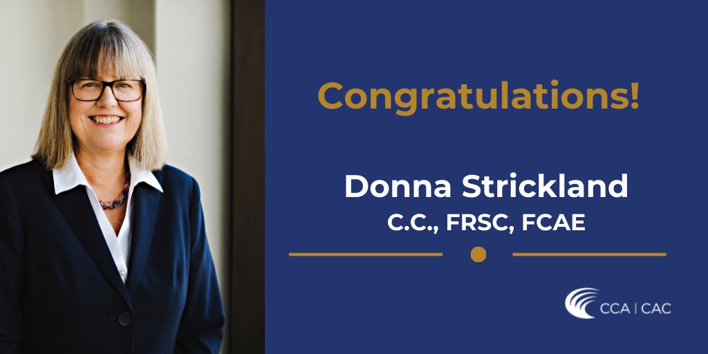 CCA_CAC (@cca_reports) on Twitter photo Congratulations to Donna Strickland who has been officially inducted into National Academy of Sciences <a href="/theNASciences/">National Academy of Sciences</a>. Dr. Strickland is a member of our Board of Directors. eng.mcmaster.ca/news/nobel-lau… Congratulations to Donna Strickland who has been officially inducted into National Academy of Sciences <a href="/theNASciences/">National Academy of Sciences</a>. Dr. Strickland is a member of our Board of Directors. eng.mcmaster.ca/news/nobel-lau…