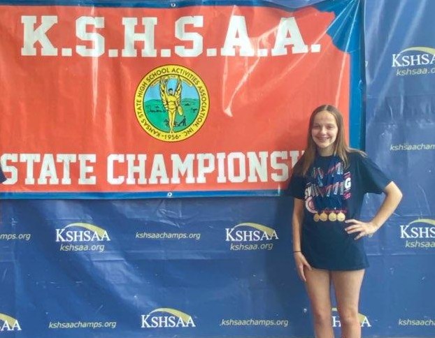OSGirlsSwimDive's tweet photo. State '22 Spotlight: Mia

Mia swam the 200 Medley Relay (Fly), 200 IM, 100 Breaststroke, and 200 Free Relay finishing 5th, 3rd, 7th, and 7th to earn ***2nd Team All-State***!!!

🏅🏅🥈🏅🏅

@KSHSSwimming
@OS_BirdHouse @ADSutherlinOS https://t.co/TYlEgBMJlJ