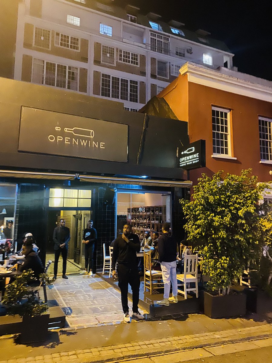 valazat's tweet photo. If you are in Cape Town, join me tonight let’s promote @enjemarose at #OpenWine. 
Drinks on me. ✌🏾 https://t.co/zSKAlLYQ4a