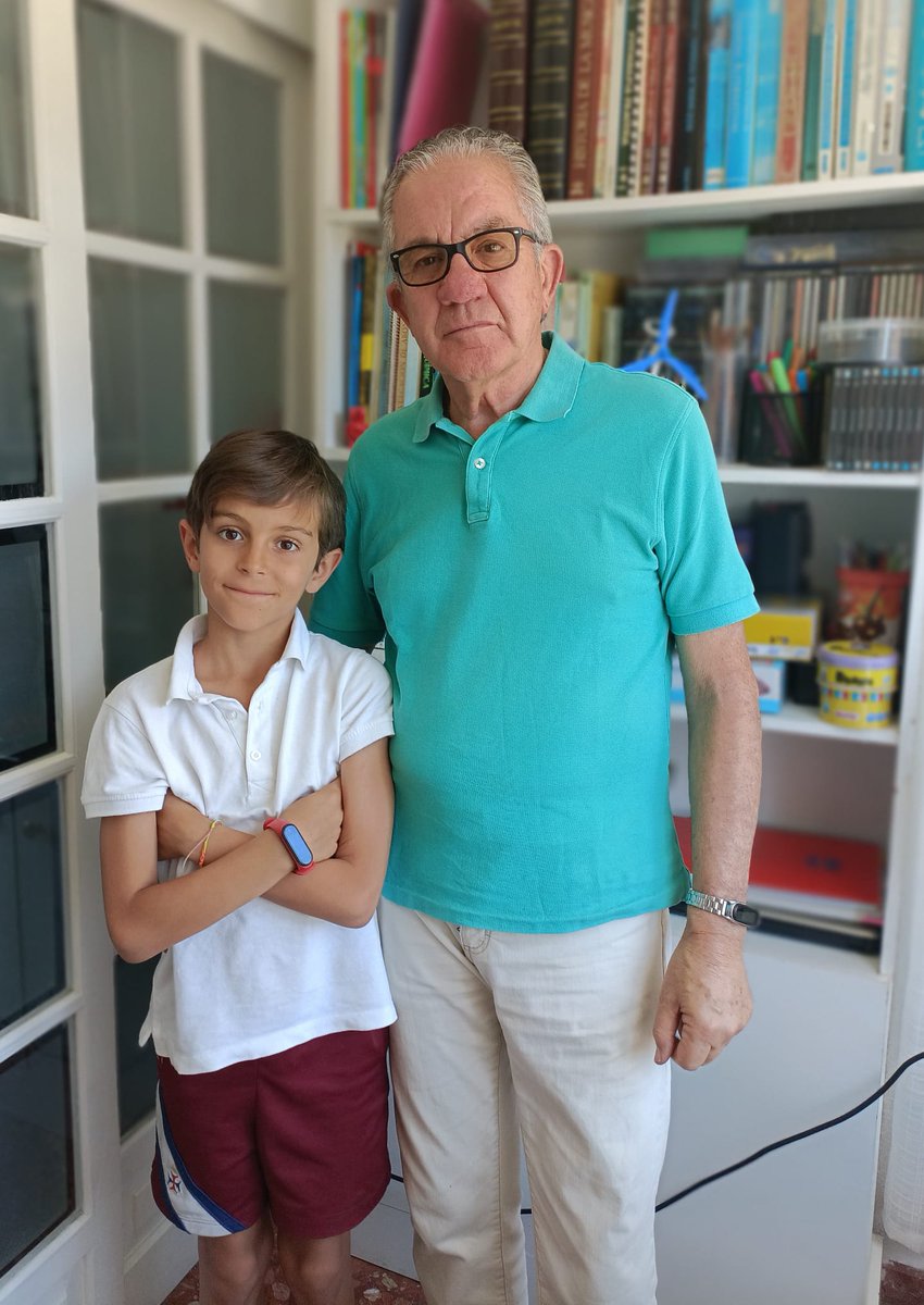 CBeaterioFEST's tweet photo. ¡Felicidades a Daniel Coll, alumno de nuestro cole, que se ha clasificado para la final nacional de la Olimpiada Lectora! Muchas gracias a su abuelo Antonio por aceptar el reto. Mañana disputará la final. ¡Mucho ánimo, lo harás genial! #go #somosfest https://t.co/sV44NSaX6c