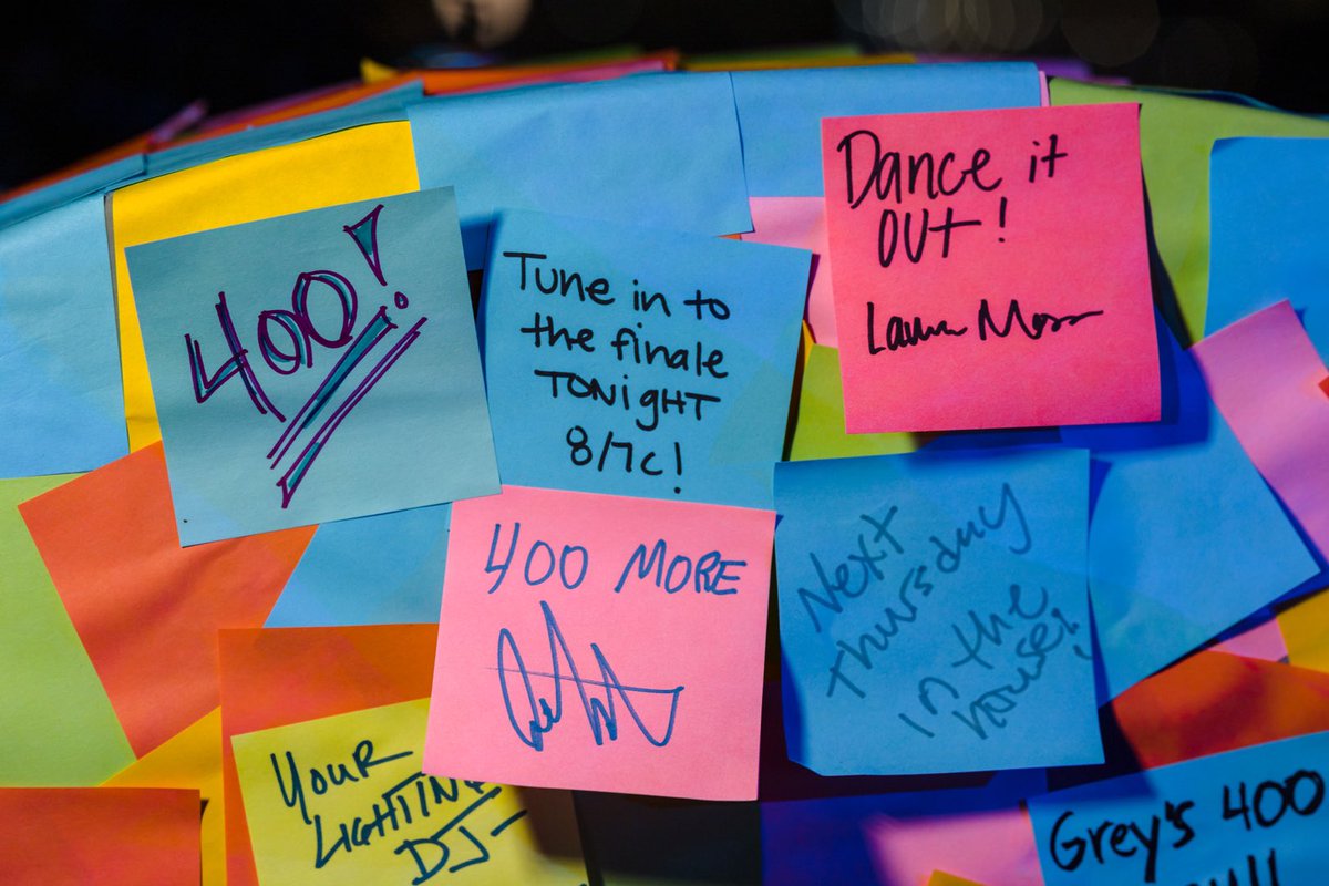 shondaland's tweet photo. Who is ready to celebrate our 400th with us tonight? #greysanatomy https://t.co/Or7U8y63FO