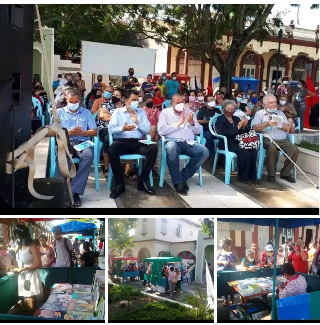 Asheley88's tweet photo. Comienza en Las Tunas la XXX Edición de la Feria Internacional del Libro con variadas ofertas #CubaEsCultura @JaimeErnestoC @RenGallego3 https://t.co/j6UE2YOUr4