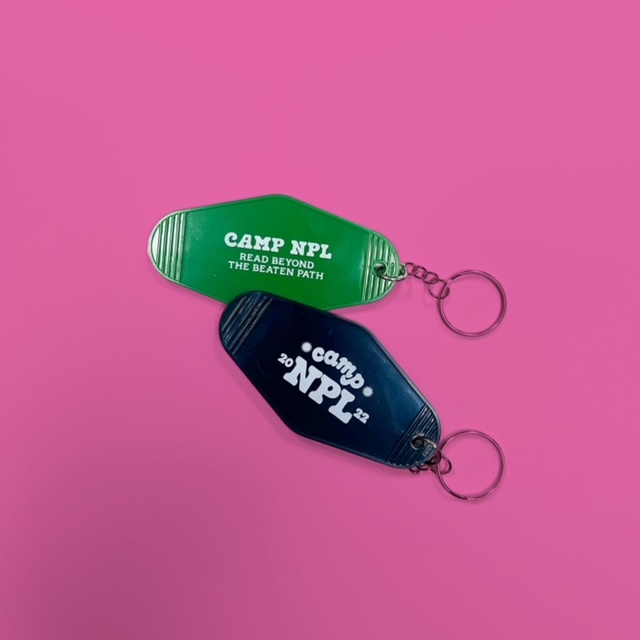 Sign up for our Summer Reading Challenge, Read Beyond the Beaten Path, and get this awesome keychain- just for signing up! Available today!