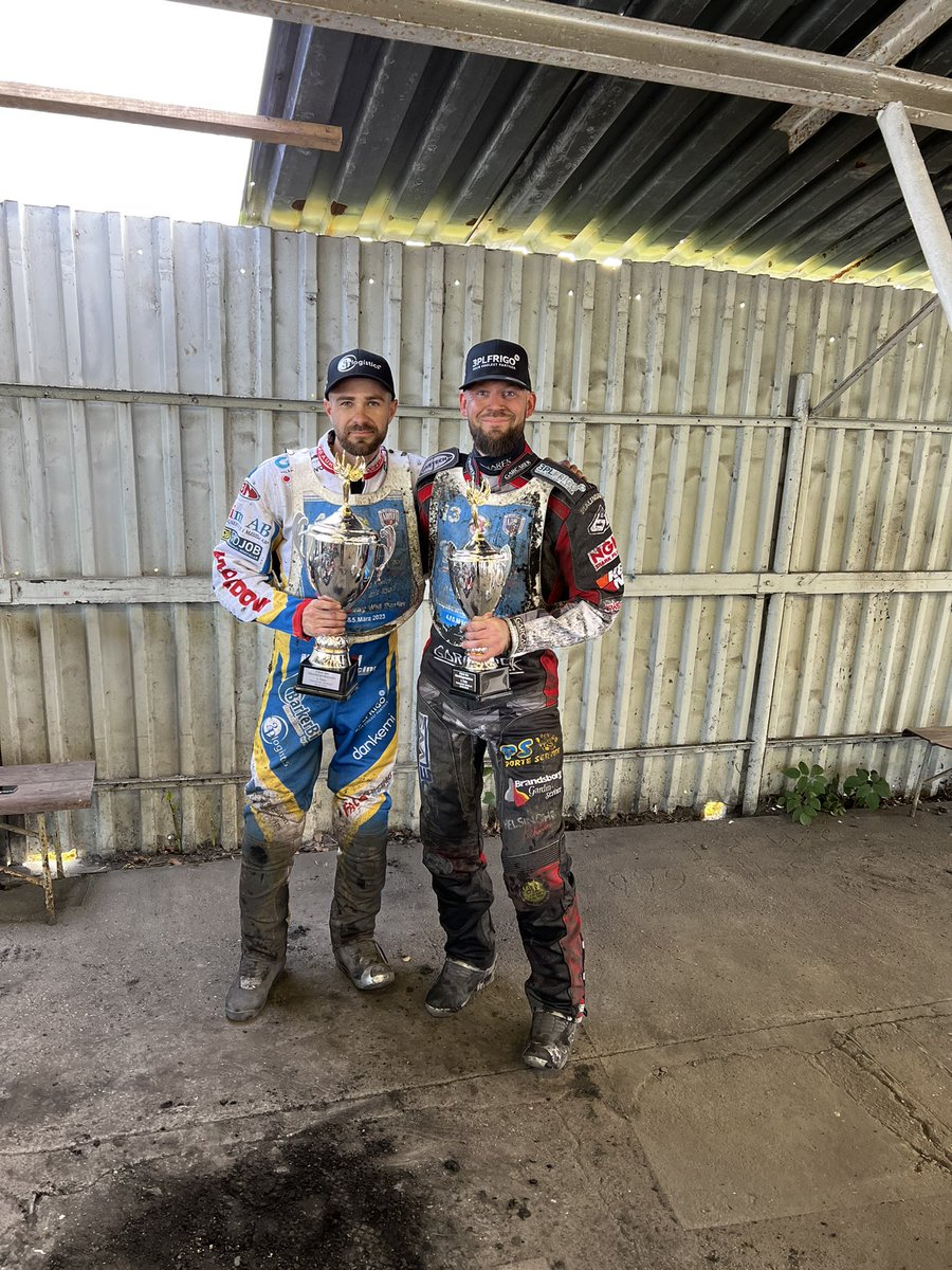 3rd today in OB pokal at stralsund. got very dirty in the final after they decided to put a little extra water on….good meeting, nice racetrack.

1. dominik kubera - 14p.
2. rasmus jensen - 11p.
3. nicolai klindt - 12p. (3,3,3,0,3)